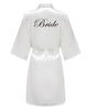 Satin Silk Robes plus Size Wedding Bathrobe Bride Bridesmaid Dress Gown Women Clothing Sleepwear Maid of Honor Rose Gold