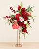 Composition florale rouge de mariage