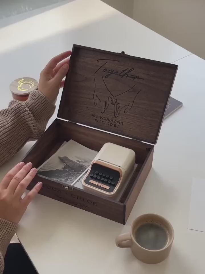 Capsule Temporelle de Mariage Personnalisée
